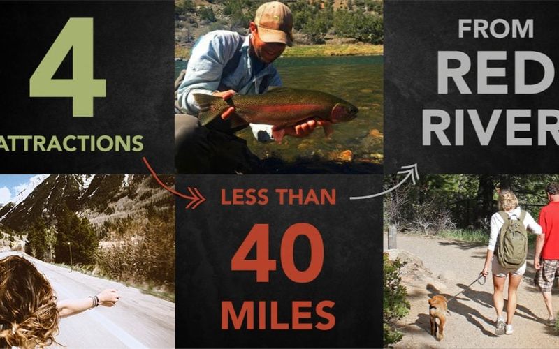 4 Attractions Less Than 40 Miles From Red River You Don't Want to Miss