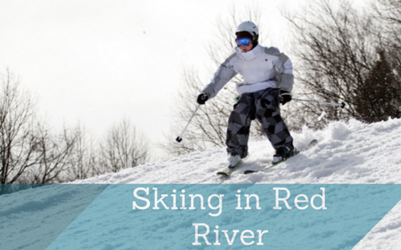 Skiing in Red River