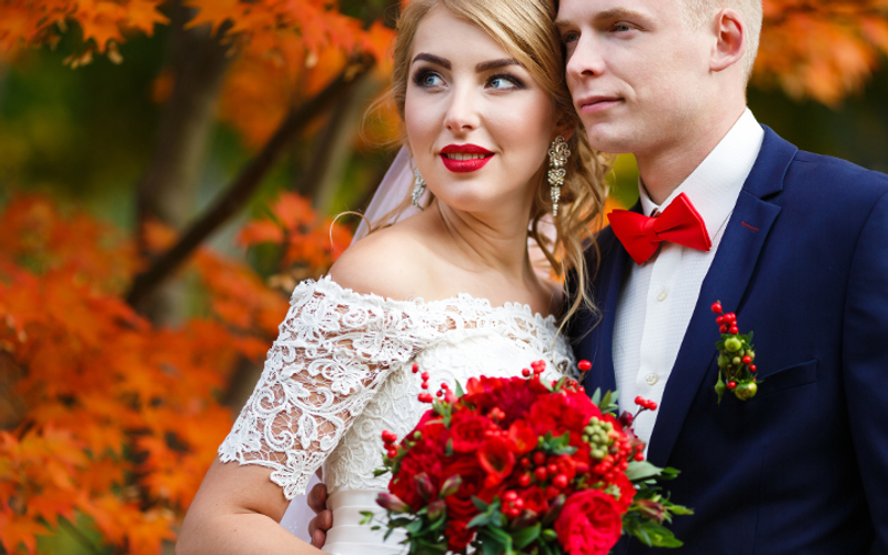 A Fall Wedding in Red River NM