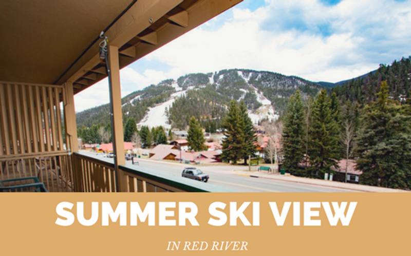 Summer Ski View in Red River, NM