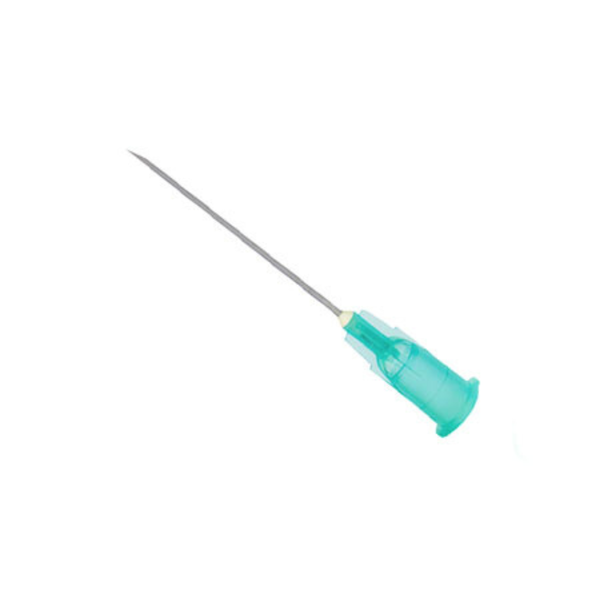 Aguja hipodérmica 21G x 1"