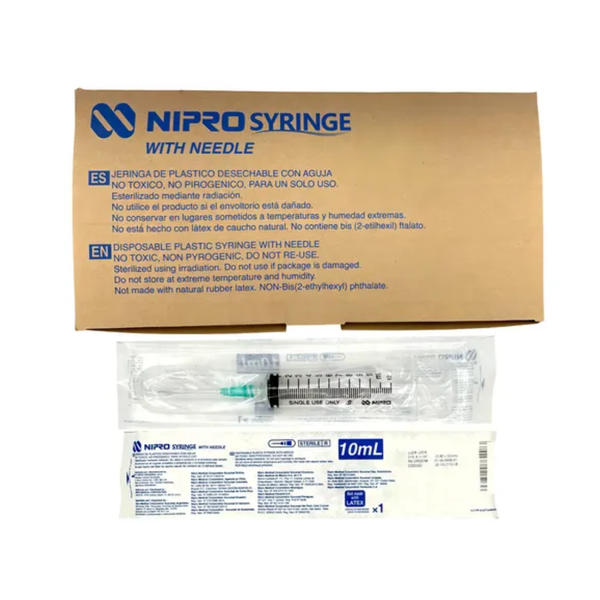Jeringa 10ML  22GX 1-1/2 