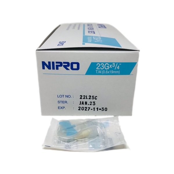 Pericraneal sin seguro 23G X 3/4
