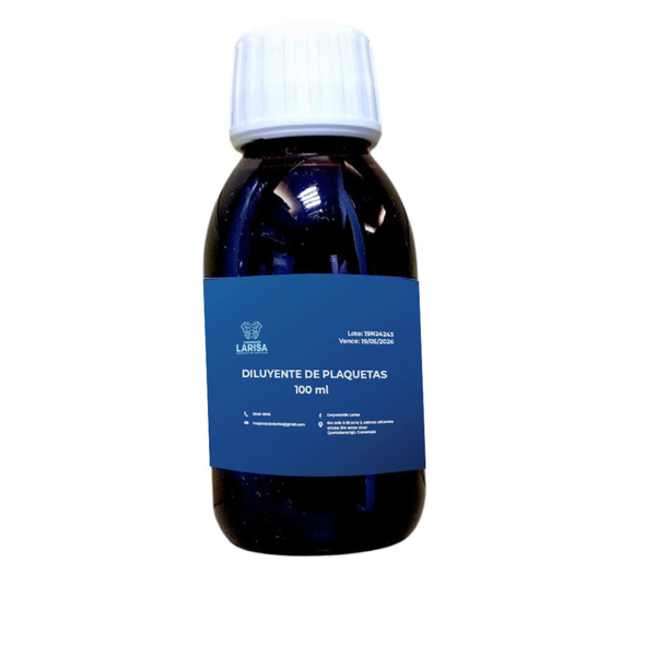 Liquido para recuento de  plaquetas 100ml
