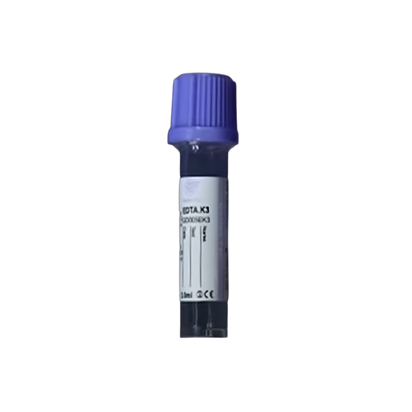 Microtubo 0.5ml con EDTA tapa morada
