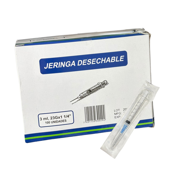 Jeringa 3ML 23G X 1   