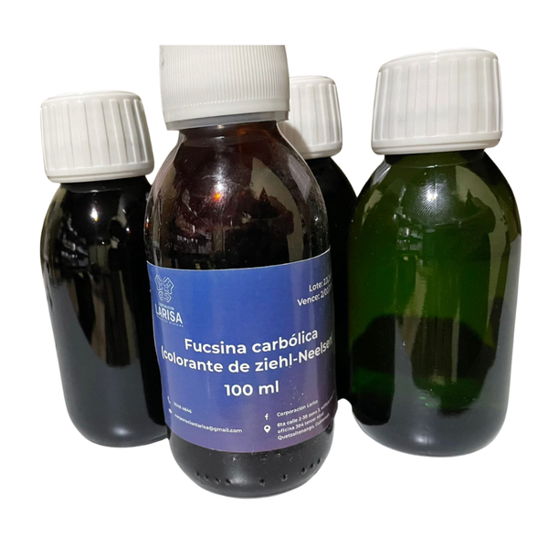KIT Colorante de ziehl-Neelsen 