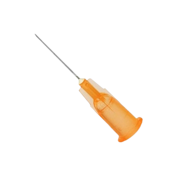 Aguja hipodérmica 25G x 1"