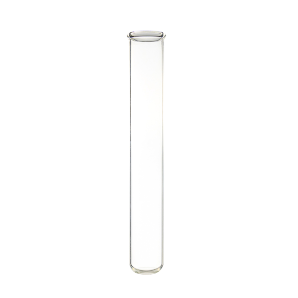 Tubo de ensayo vidrio hemodiálisis borosilicato 12X75 