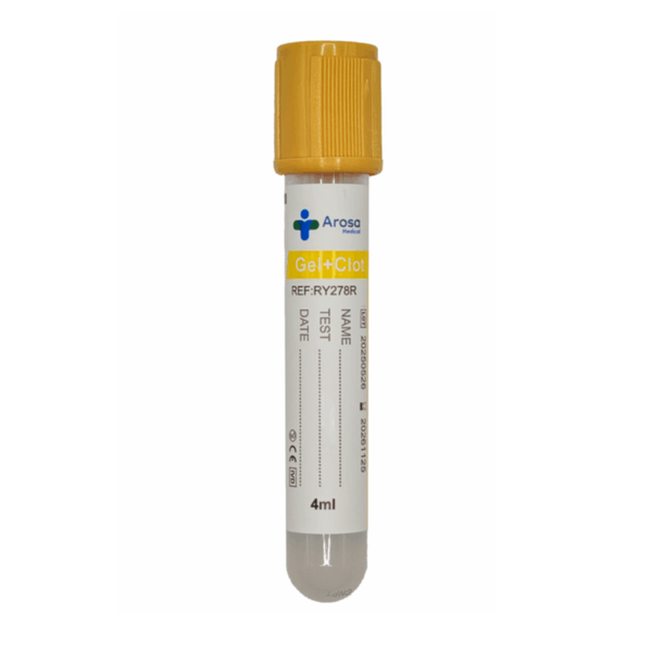 Tubo amarillo 4ml