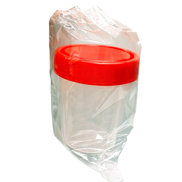 Colector de Heces 120Ml, ESTERIL. 