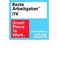 Beste Arbeitgeber ITK Great Place to Work Auszeichnung Beste Arbeitgeber in der Informations- und Telekommunikationsbranche.