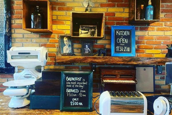 Zona de desayuno del KEX Hotel