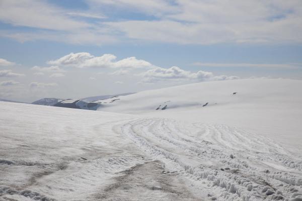 Massive glacier in Iceland