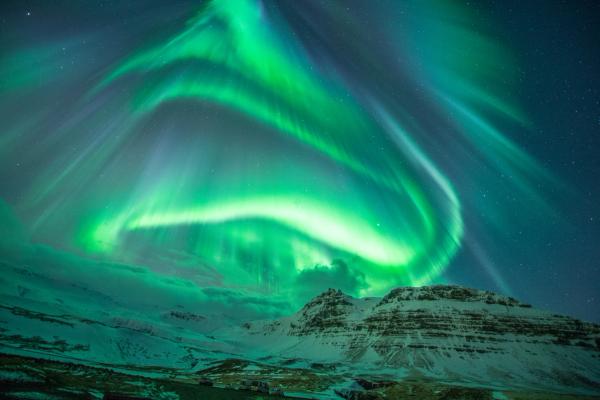 Northern Lights in the Snaefellsnes Peninsula