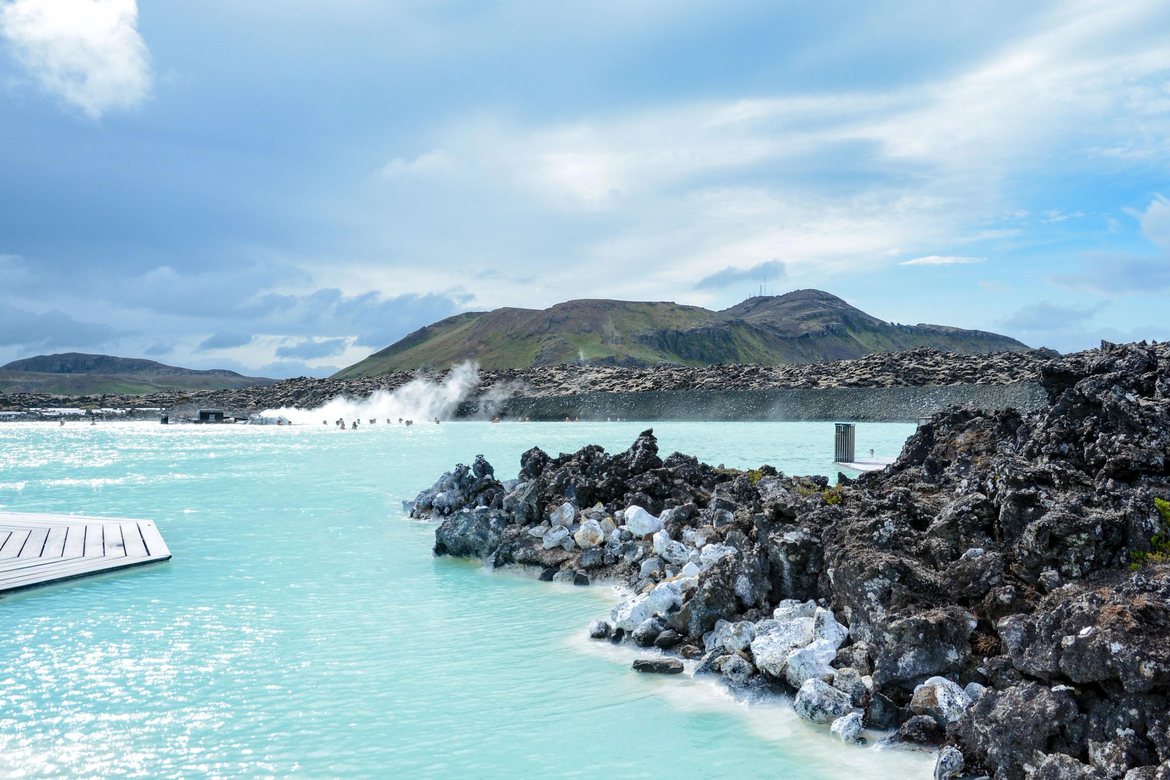 Blue lagoon in May