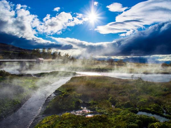 Deildartunguhver Hot Spring area