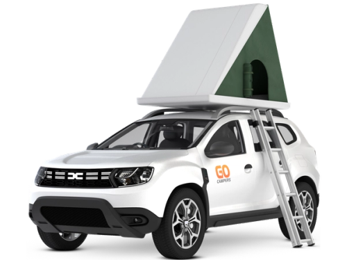 Dacia Duster Roof Top Camper from Go Campers Iceland