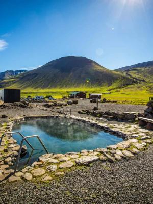 Aguas termales en Islandia