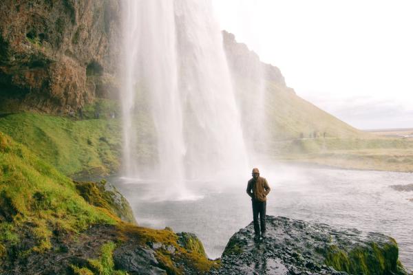Seljalandsfoss Seljalandsfoss waterfall view from the inside