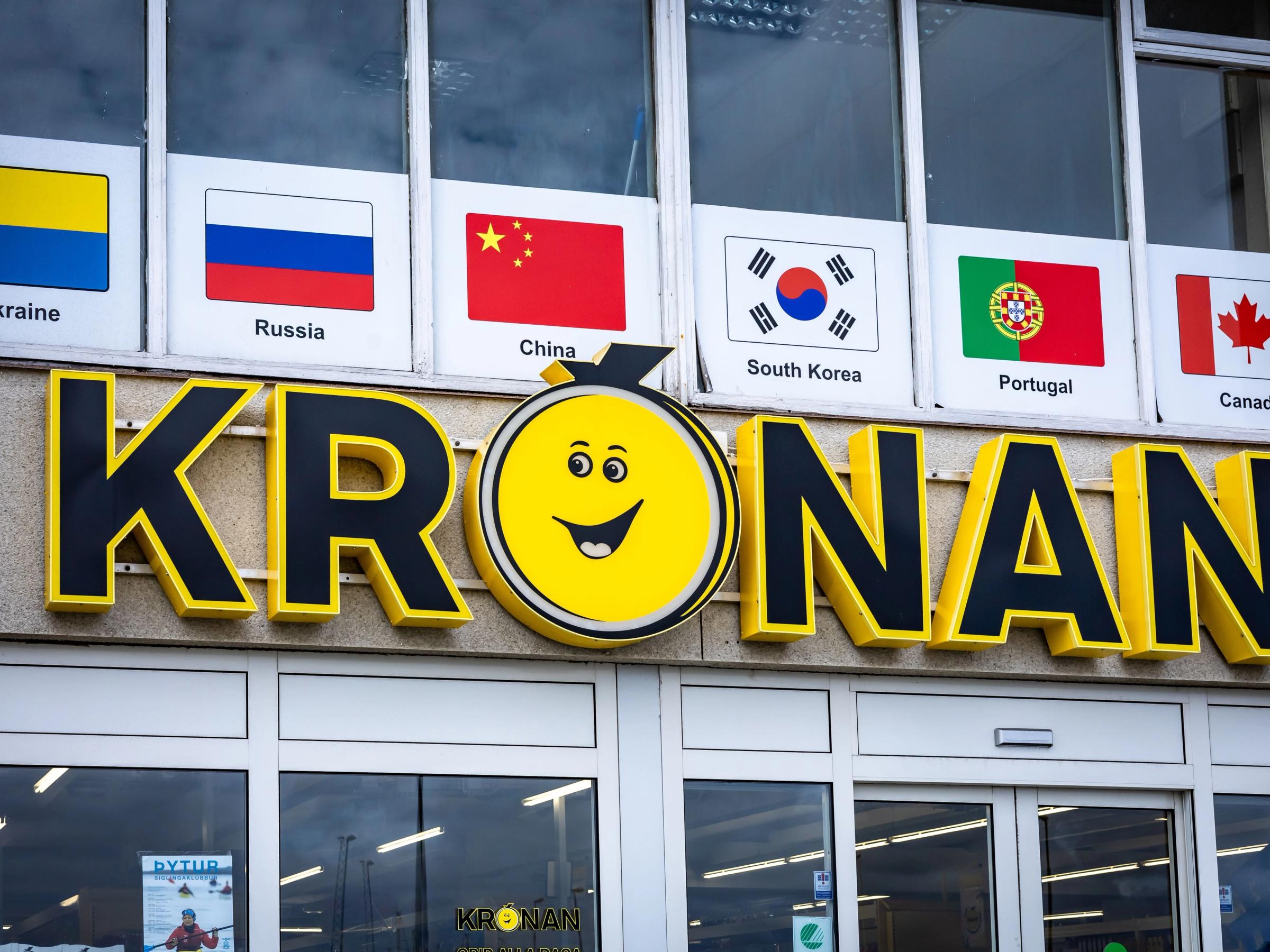 Supermecado Kronan en Islandia