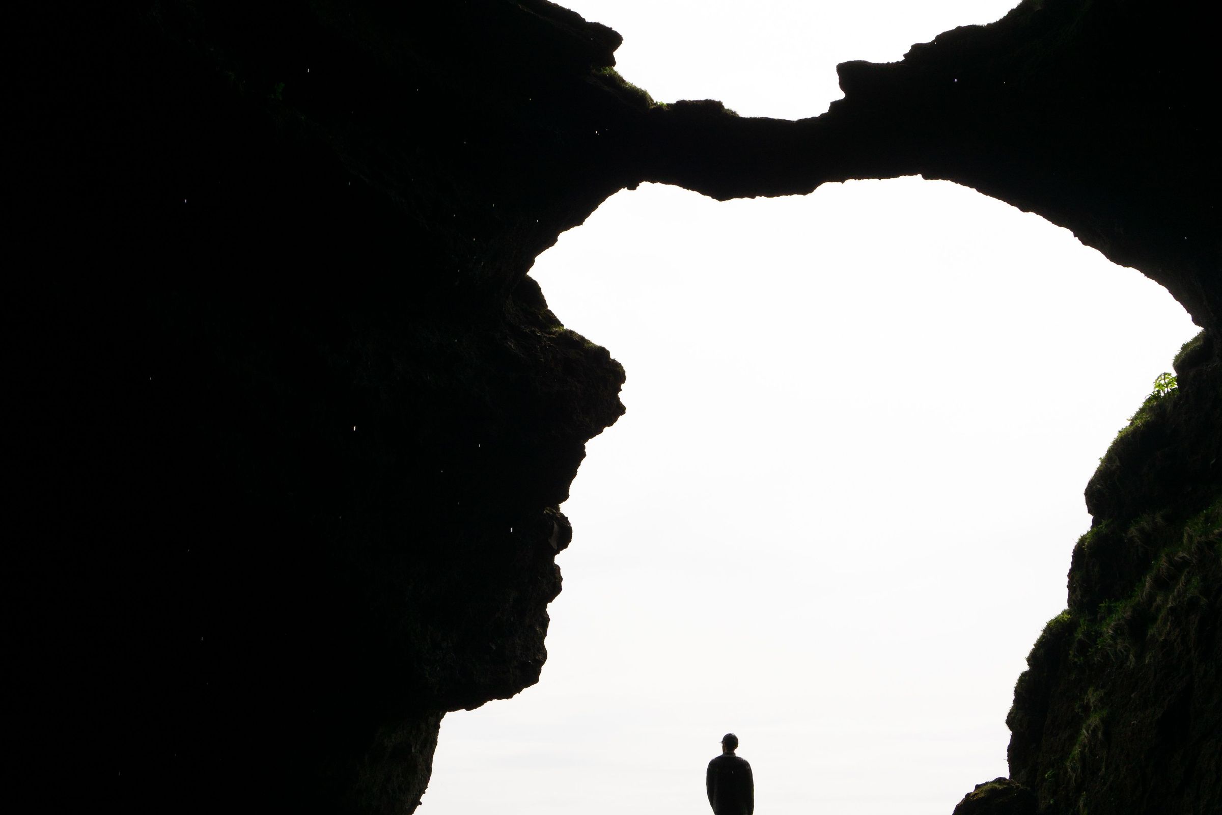 Hjörleifshöfði cave, Iceland