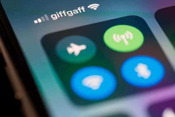 a close up of a cell phone screen with a few buttons on it in iceland.