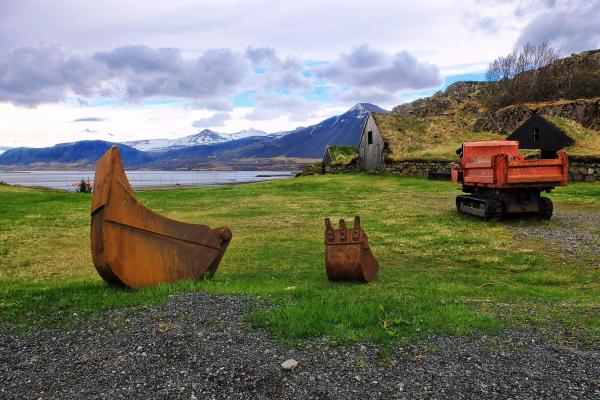 Old farm in Borgarnes