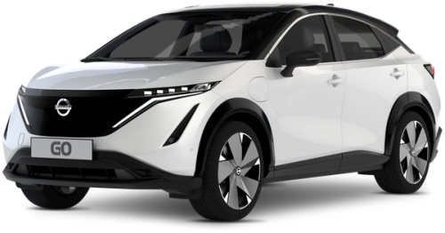 Carro de Aluguel Nissan Ariya 87Kwh Nissan Aryia Azul 87Kwh da Go Car Rental