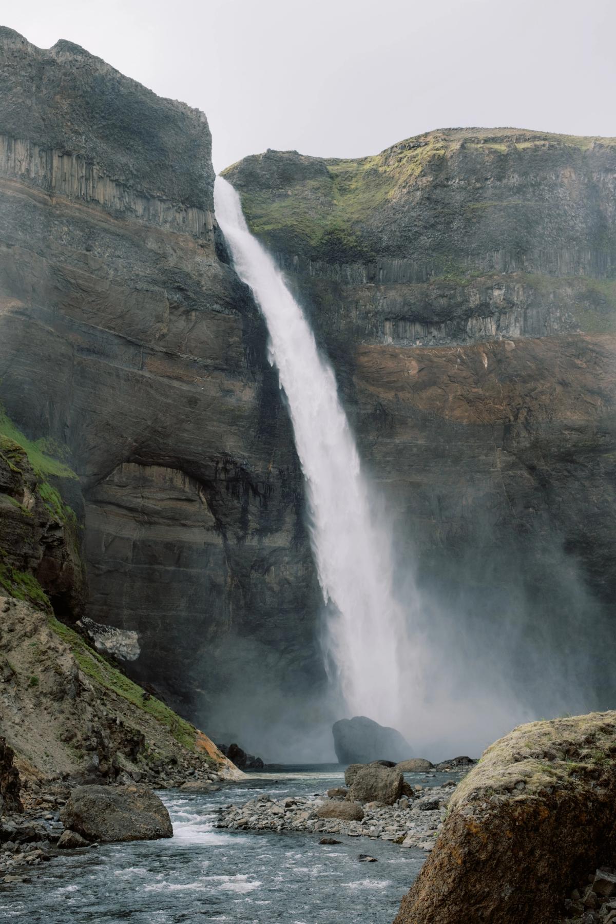 Cascada Granni desde abajo