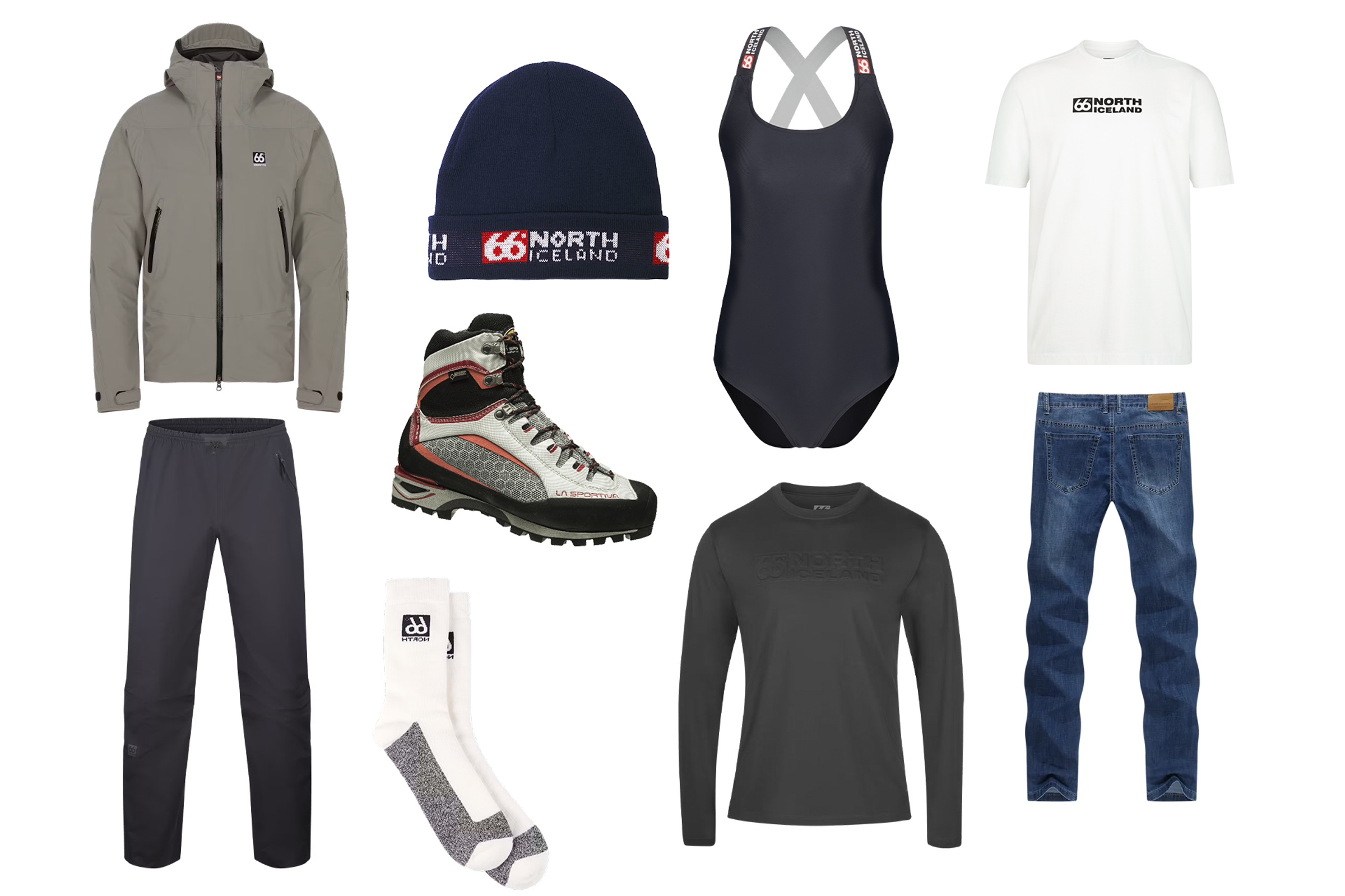 distintas prendas de ropa