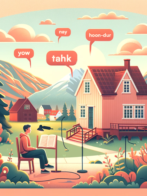how to pronounce icelandic words