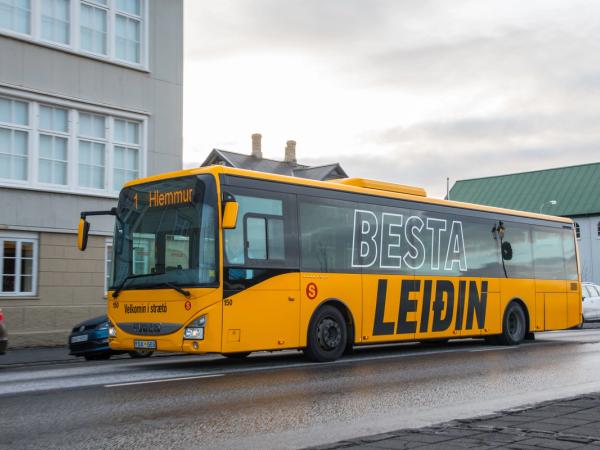 Autobús público de Reykjavik