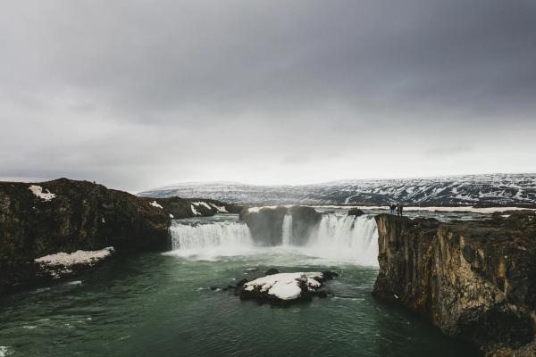 Goðafoss waterfall Goðafoss waterfall, Diamond circle, North Iceland