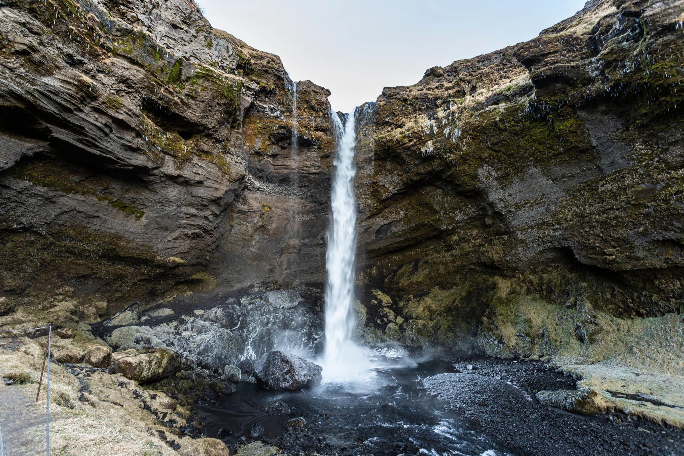 Kvernufoss Waterfall