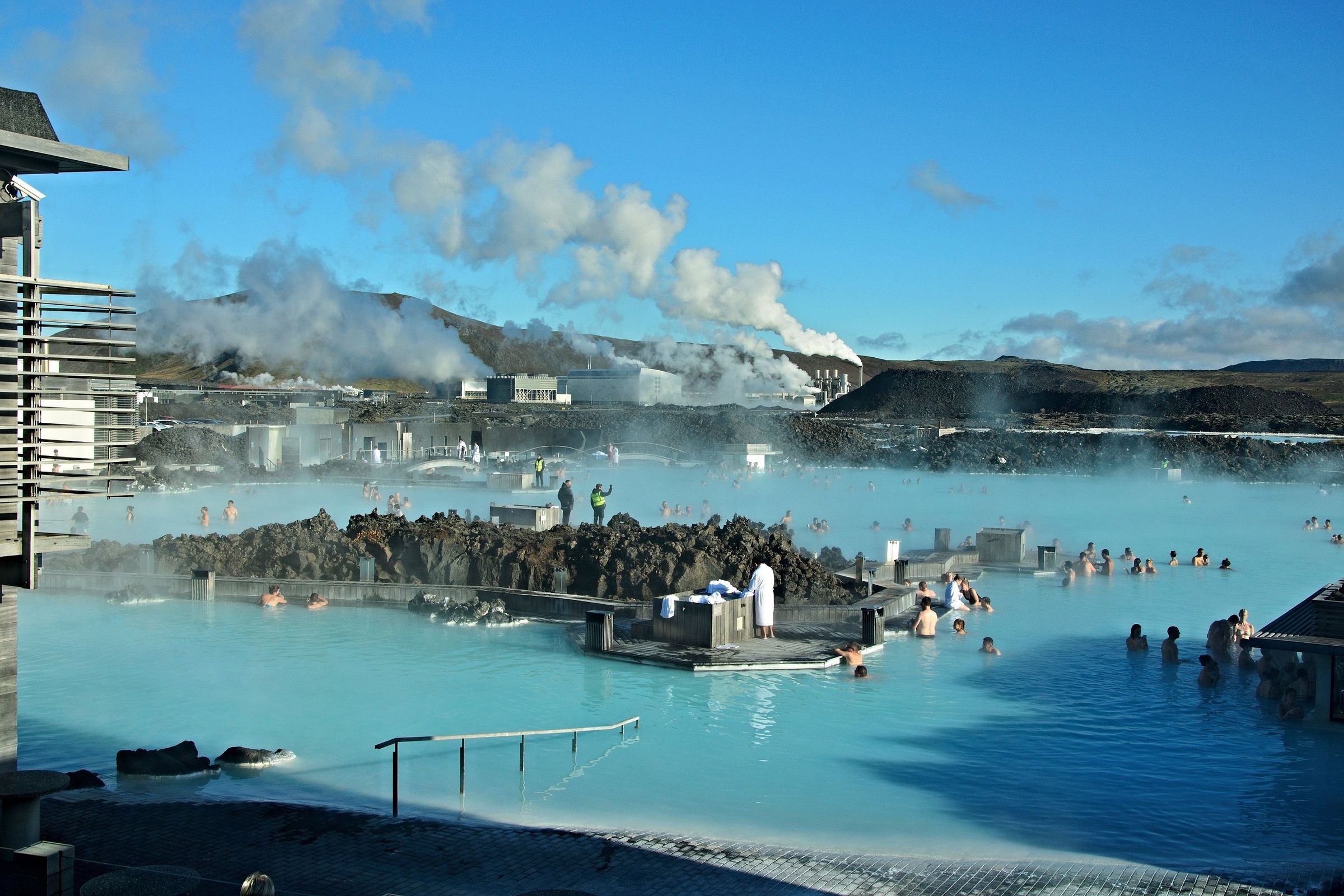 Entrance to the Blue Lagoon pool