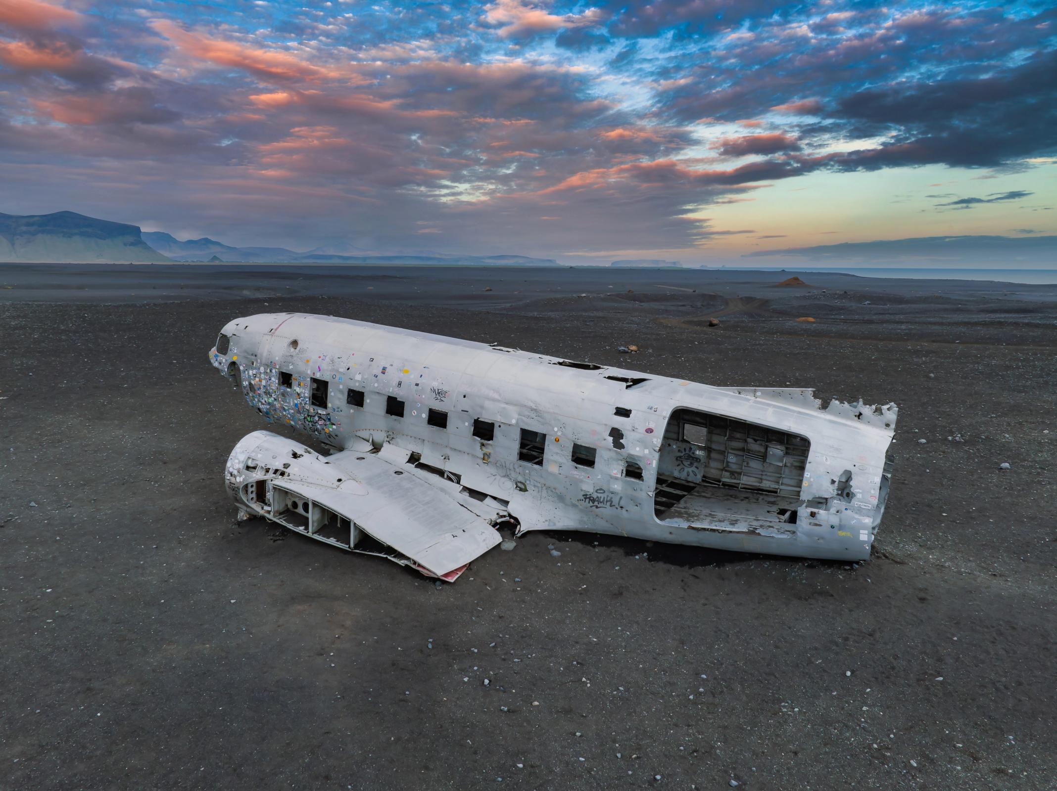 Solheimasandur – El accidente del avión DC3