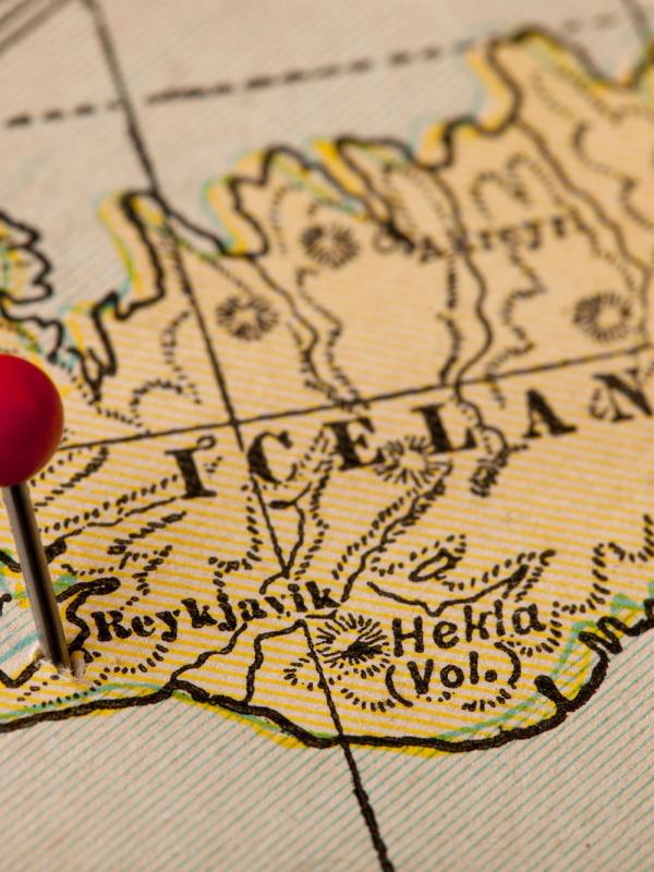 Iceland map