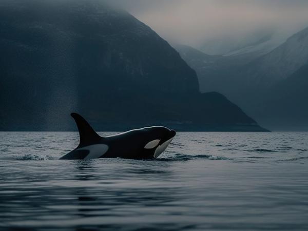 Orca en Islandia