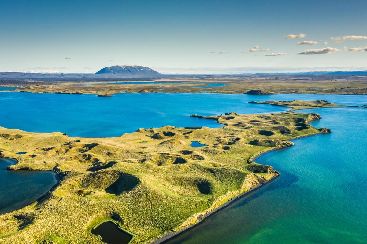 Cráteres al lado del Lago Myvatn