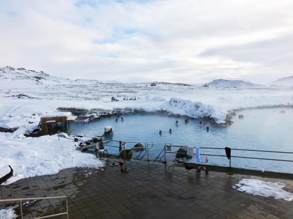Myvatn Nature Baths in winter