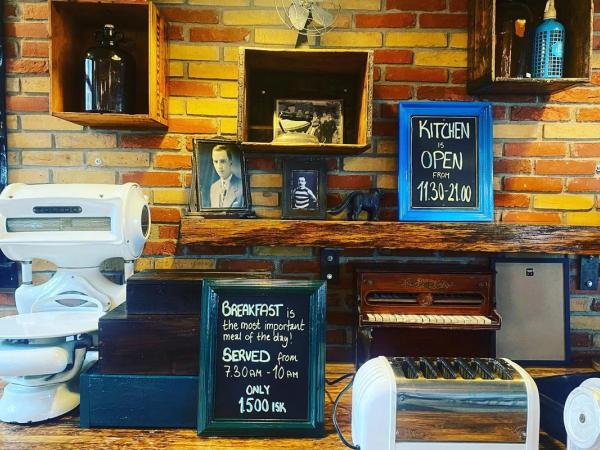 Cocina del Hotels Kex en Reykjavik