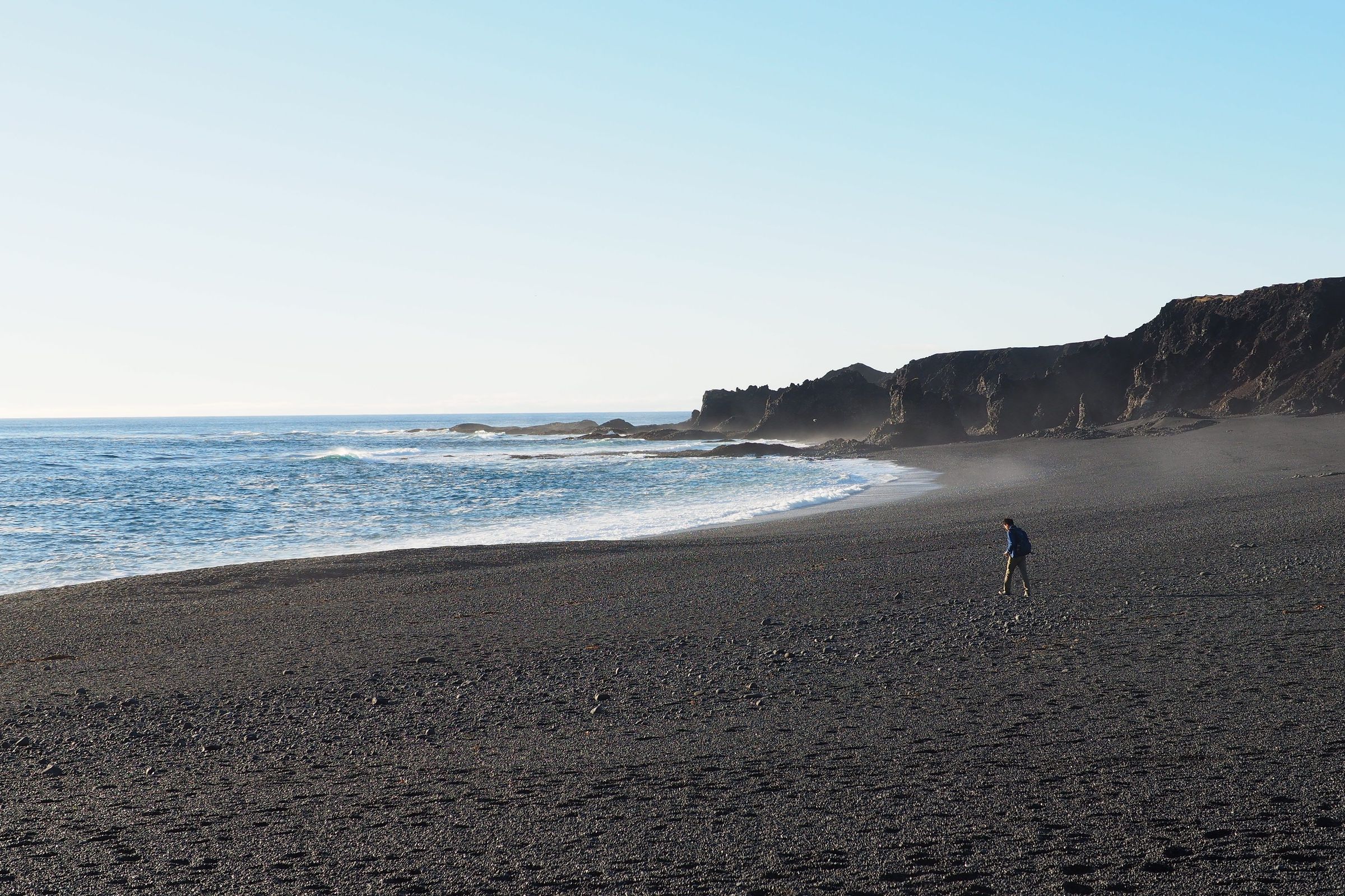 Playa de arena negra Djúpalónssandur