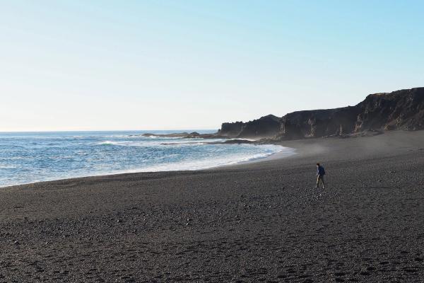 Playa de arena negra Djúpalónssandur