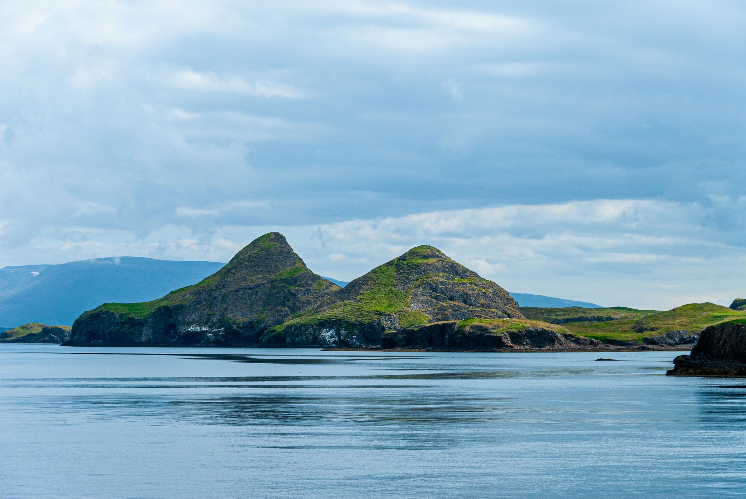 Small island in Breidafjordur