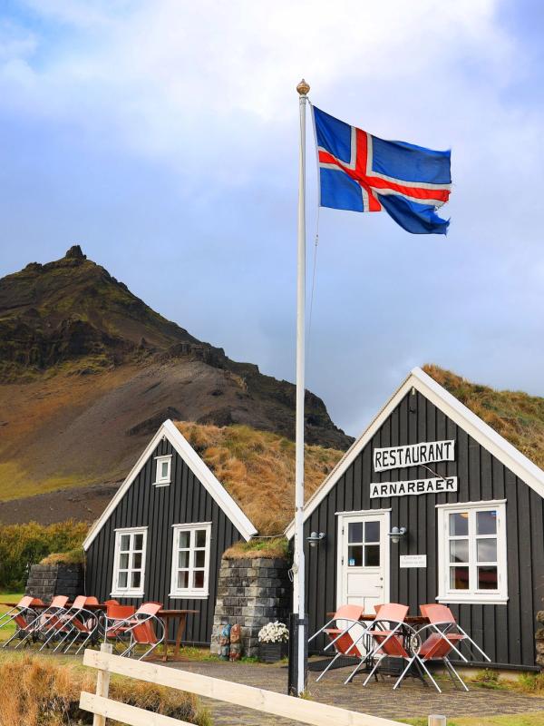 iceland flag do people speak english in iceland