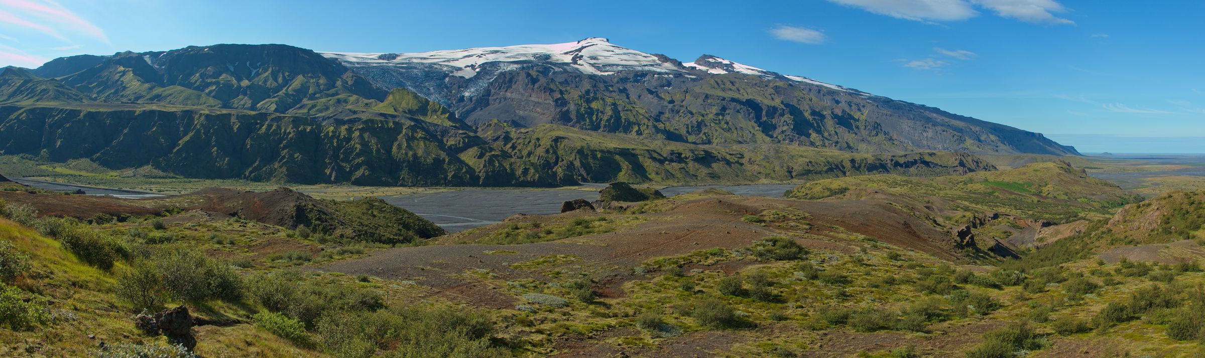 Plateau de Merkurrani, Thorsmork, Islande