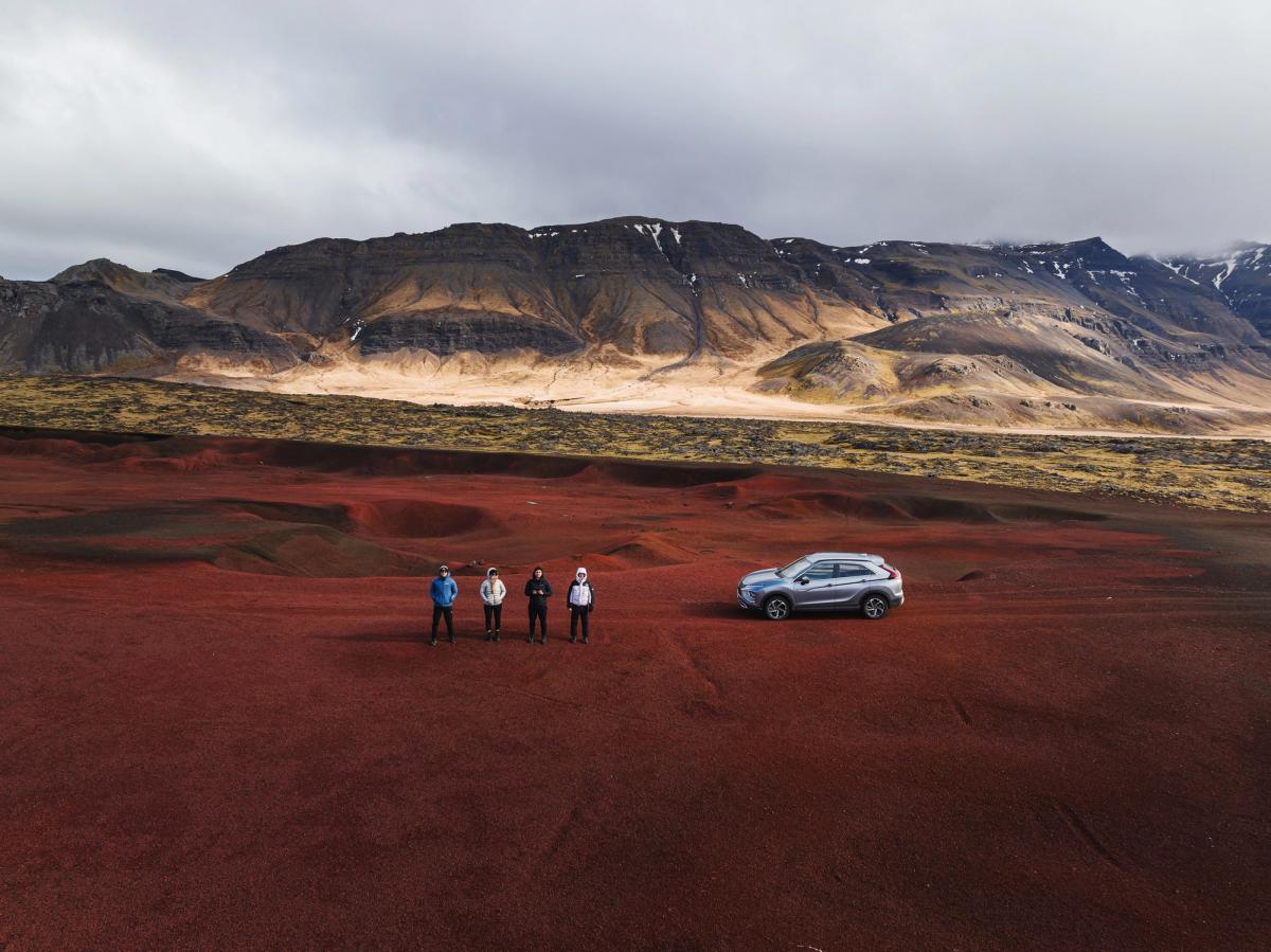 drive a rental car in Iceland to discover the cool landscapes