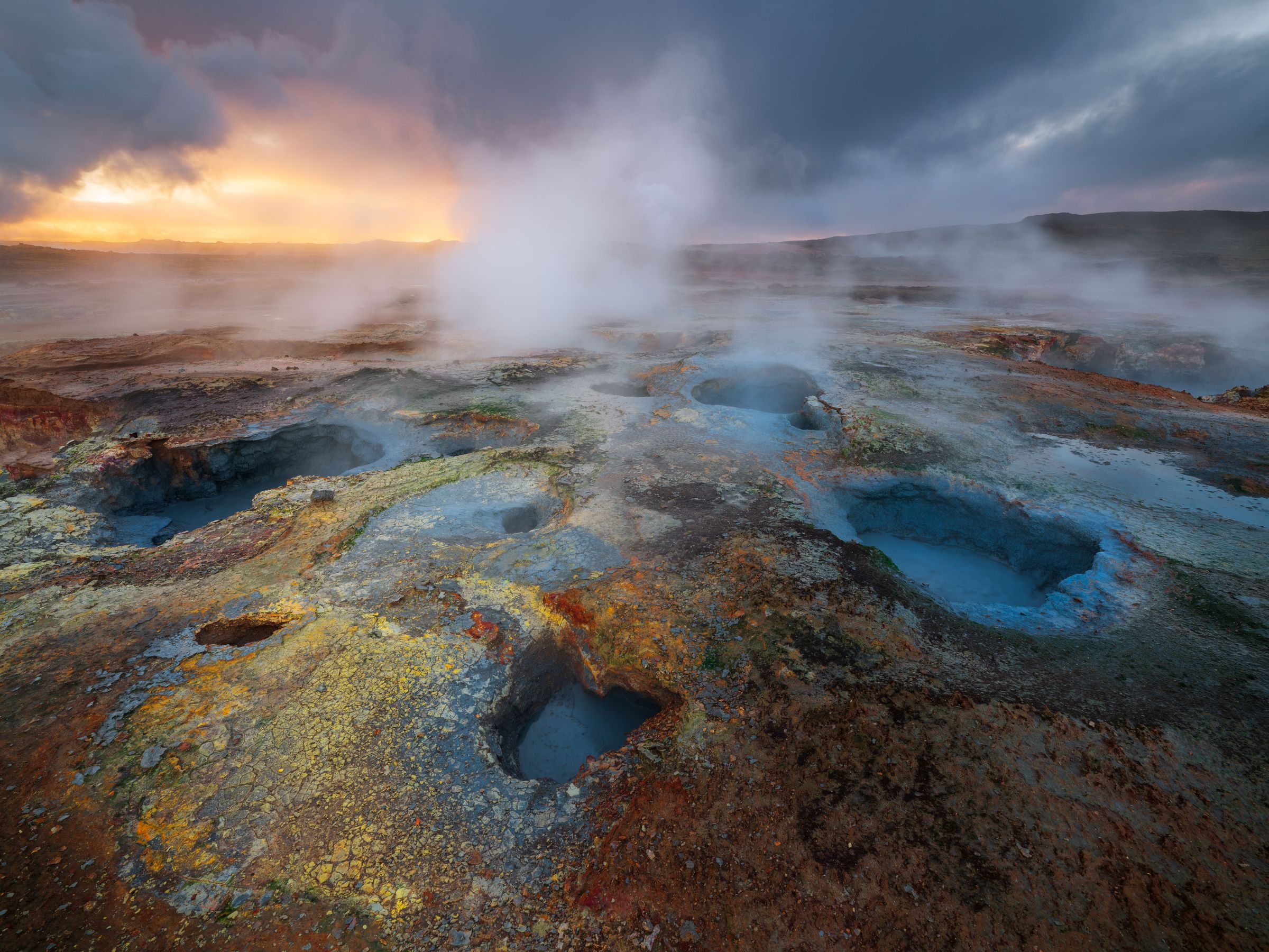 Gunnuhver Hot Springs