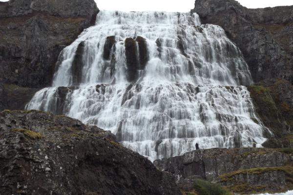 Dynjandi Waterfall in Iceland
